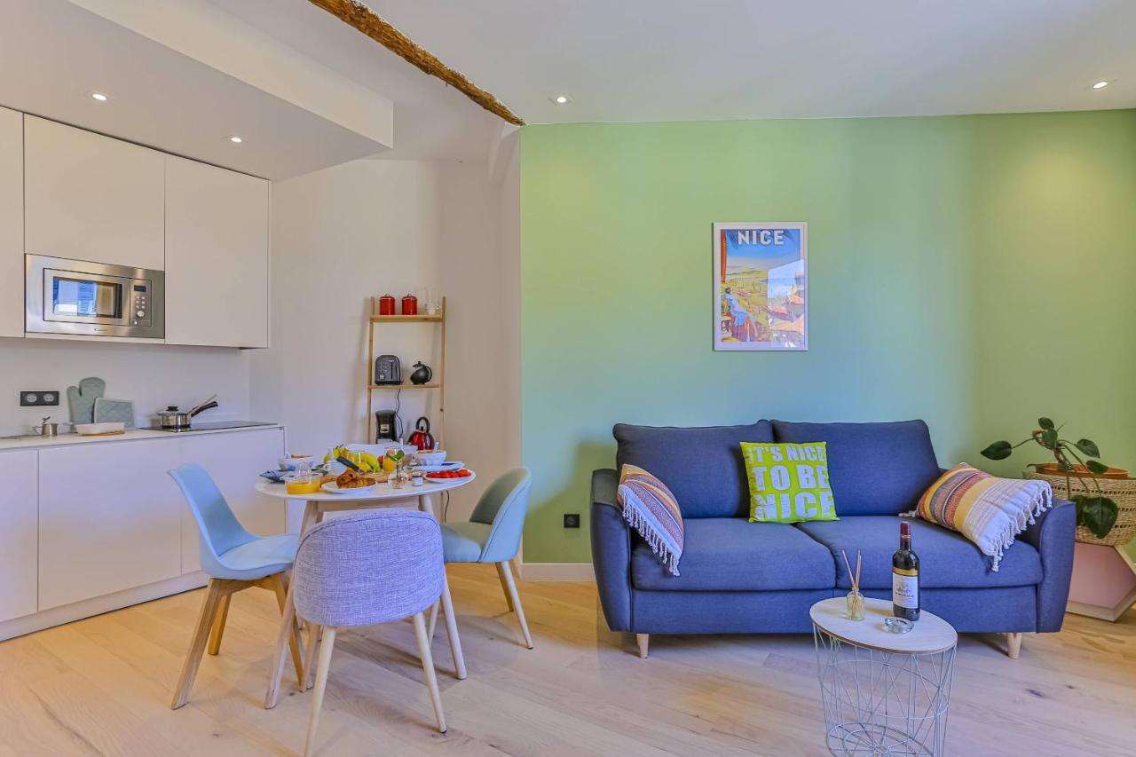 Maison Bianchi - Civette Garibaldi Apartment นีซ ภายนอก รูปภาพ